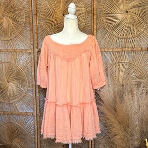 Free people mystery land tunic dress